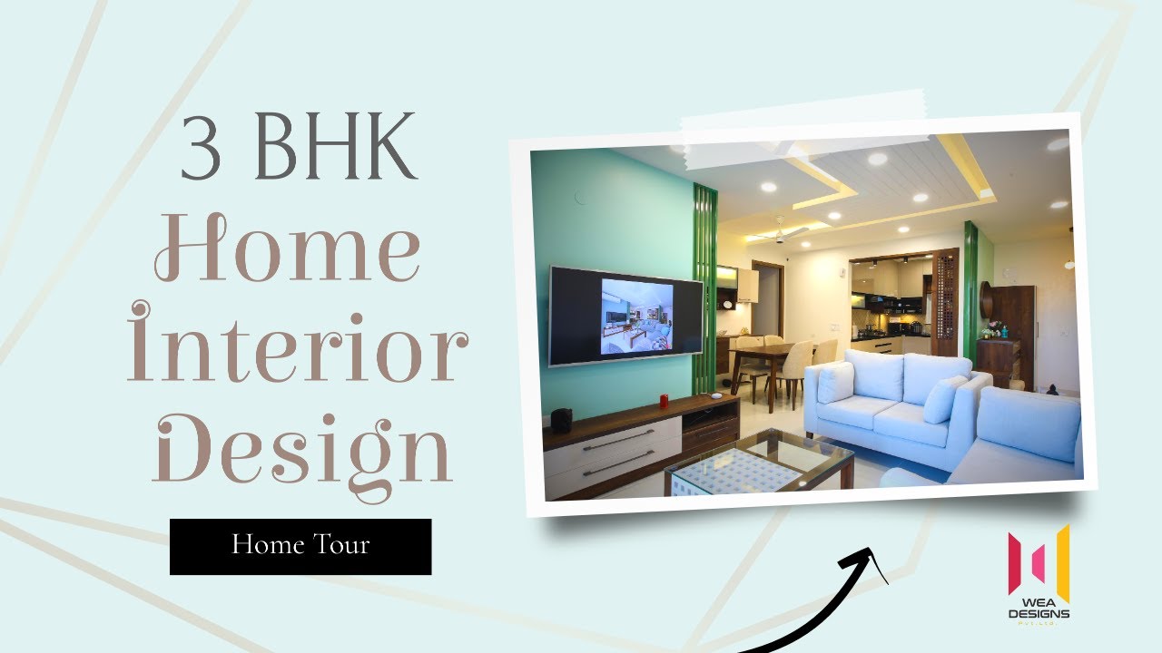 3 BHK Home Interior Design | SNN Raj Greenbay Electronic city, Bangalore | Home Tour
