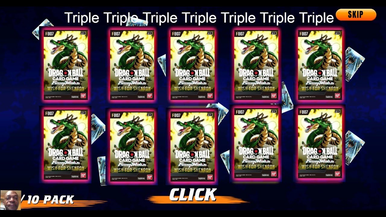 Opening 100 Packs DBSCGFW Online Client Fusion World Friday