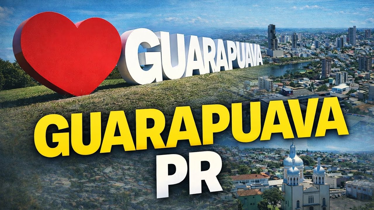 GUARAPUAVA - PR 🇧🇷 Conheça uma das cidades mais bonitas do Paraná!.