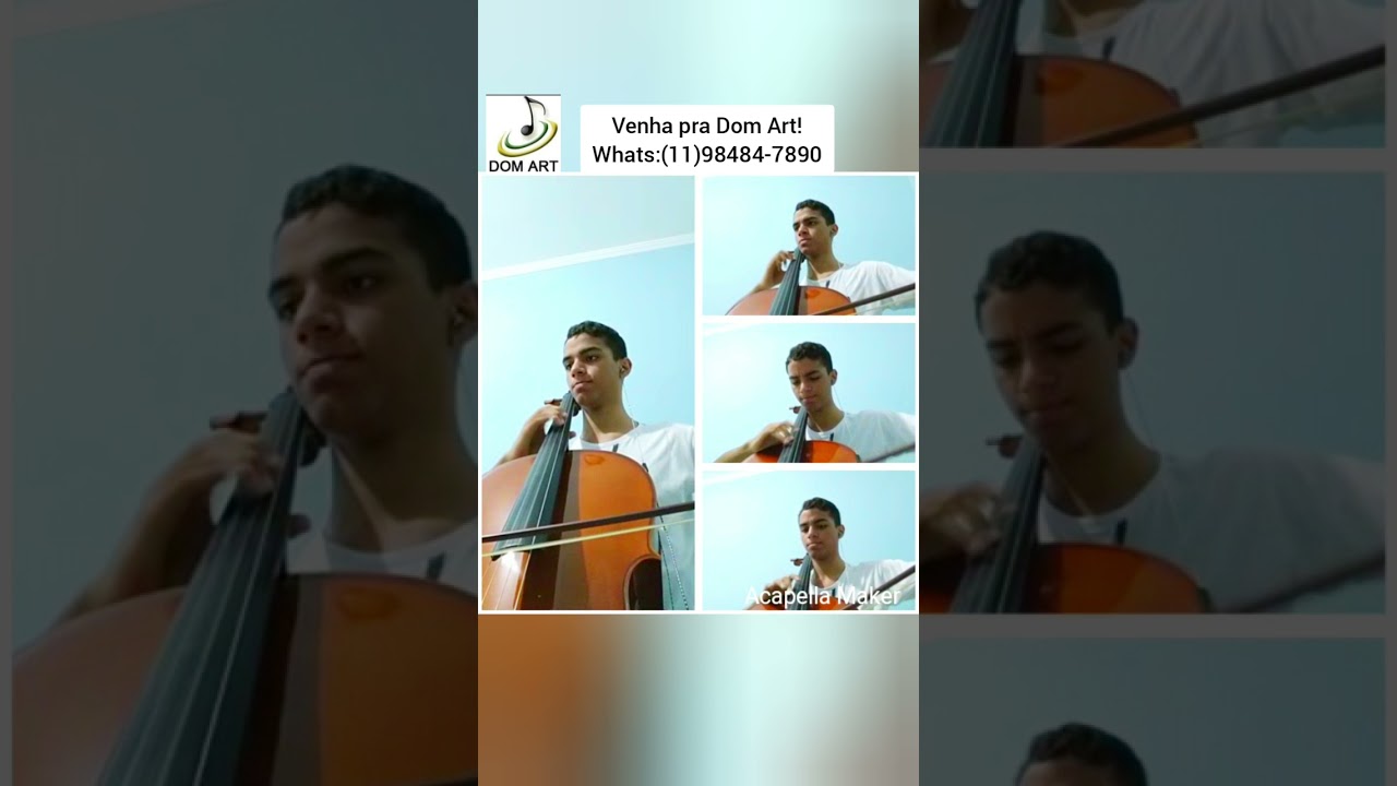 Hino 262 Senhor, A Tua Esposa - Violoncello - Asafe #shorts