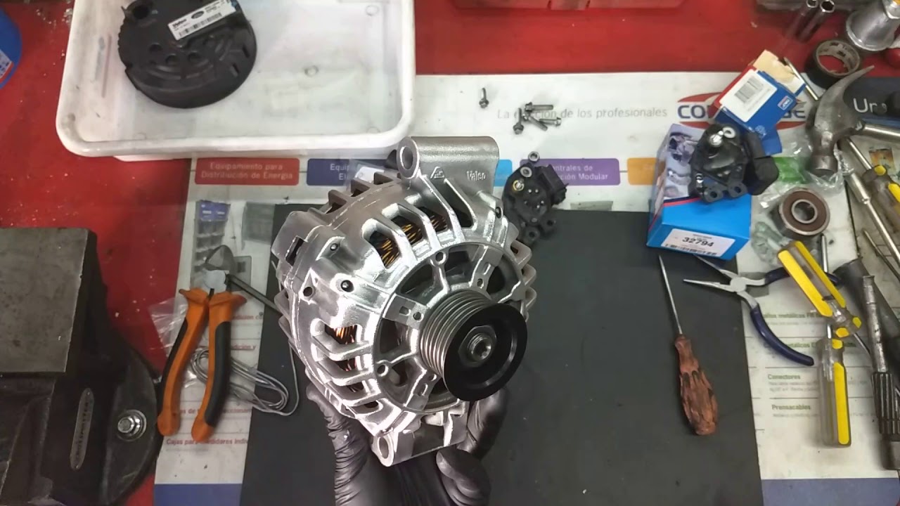 Cómo reparar alternador valeo ford parte3