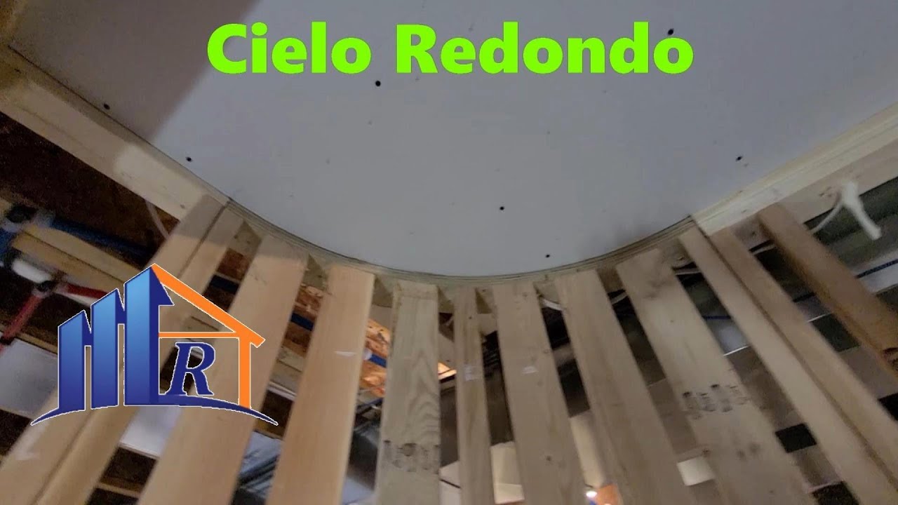 How to make a cut in Round ceiling, drywall
