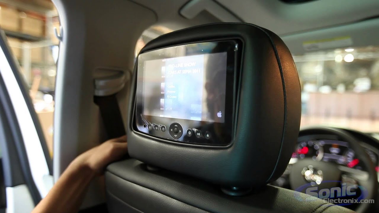 CarShow Vehicle Specific Head Rest Monitors | iPod, USB, DVD, MP3 +  More!