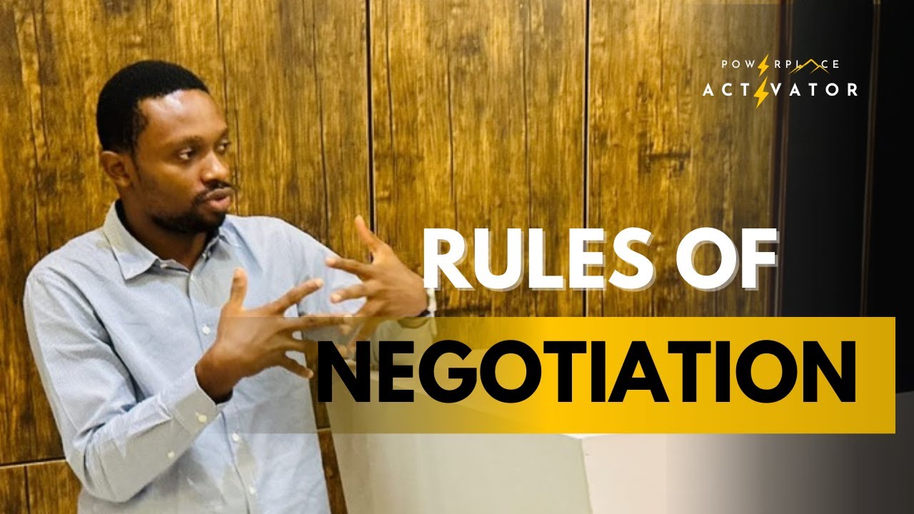 Rules of Negotiation