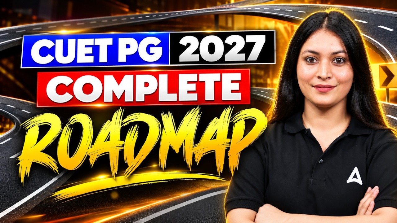 CUET PG 2027 | CUET PG Preparation Strategy | CUET PG Exam 2027 Complete Roadmap! | By Damini Ma'am