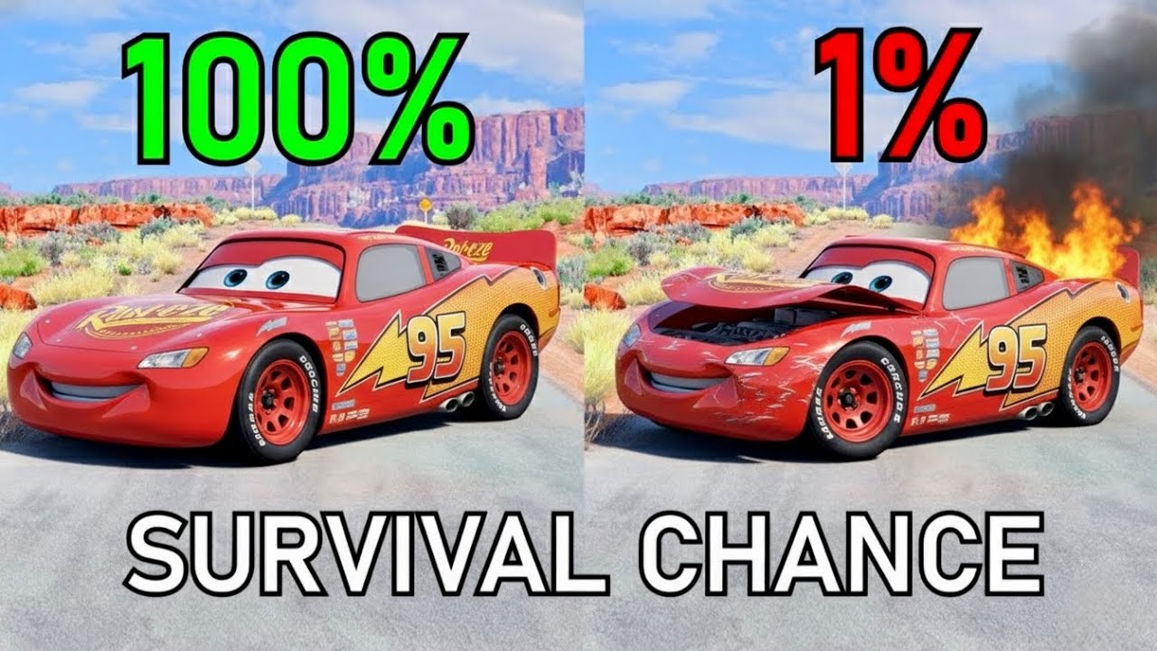 Realistic Survival Chance Crash Testing Ep.52 | BeamNG.drive