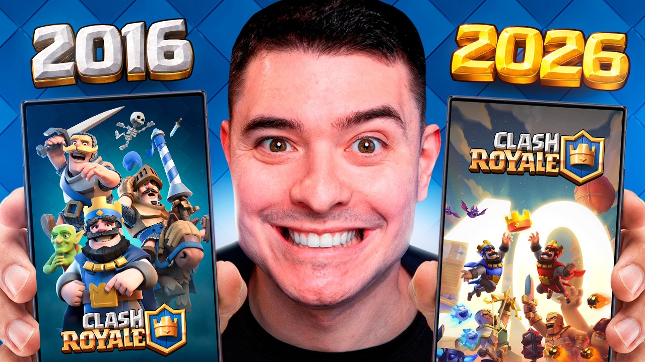 CLASH ROYALE ANO 2016 EST&Aacute; DE VOLTA!