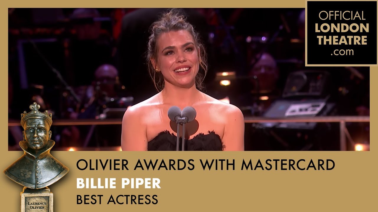 Billie Piper wins Best Actress | Olivier Awards 2017 with Mastercard