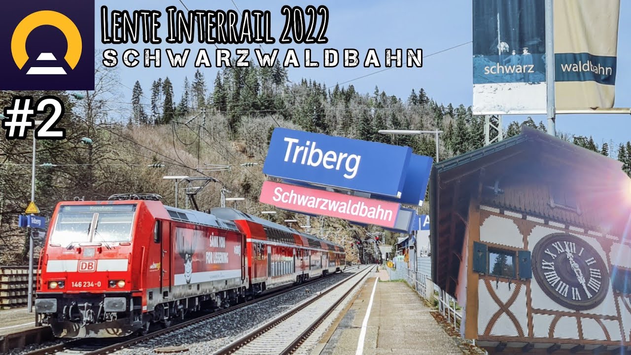 De adembenedende SCHWARZWALDBAHN en pittoresk TRIBERG | Interrail #2