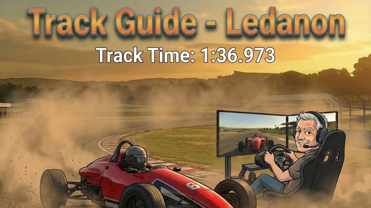 How to get faster in the Formula Vee at Ledanon! Lap Time 1:36.973