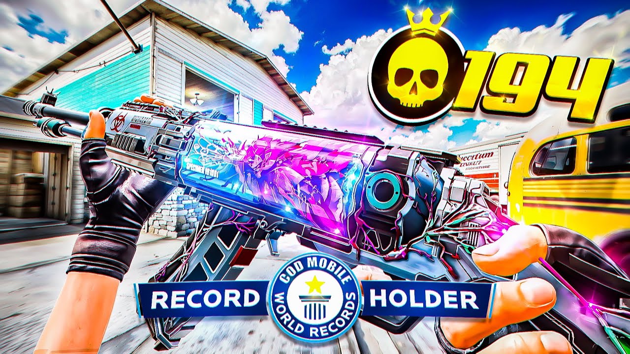 World Record - 194 Kills in CODM Legendary Rank