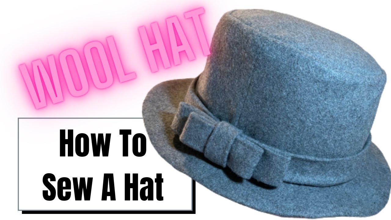 How To Make A Hat {Step By Step Sewing Tutorial For SIMPLICITY 8361}