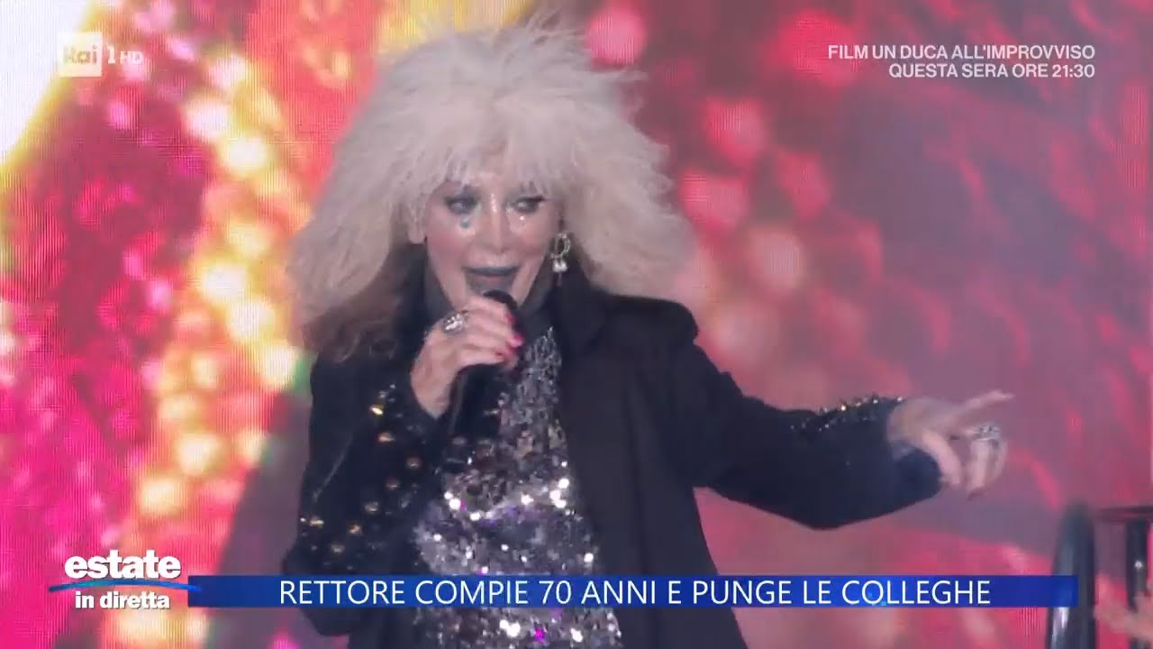 Rettore compie 70 anni e punge le colleghe - Estate in diretta 08/07/2025