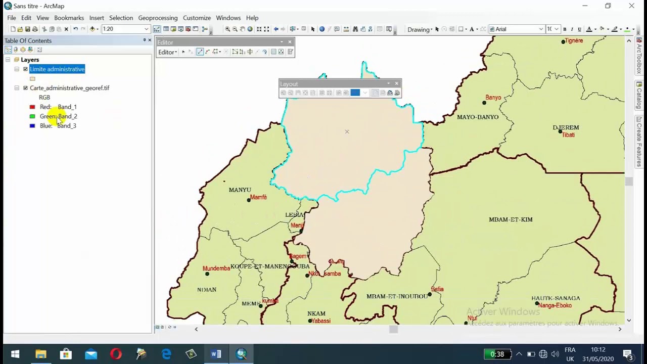 ArcGIS : Comment créer les shapefiles et vectoriser / How to create shp and vectorize