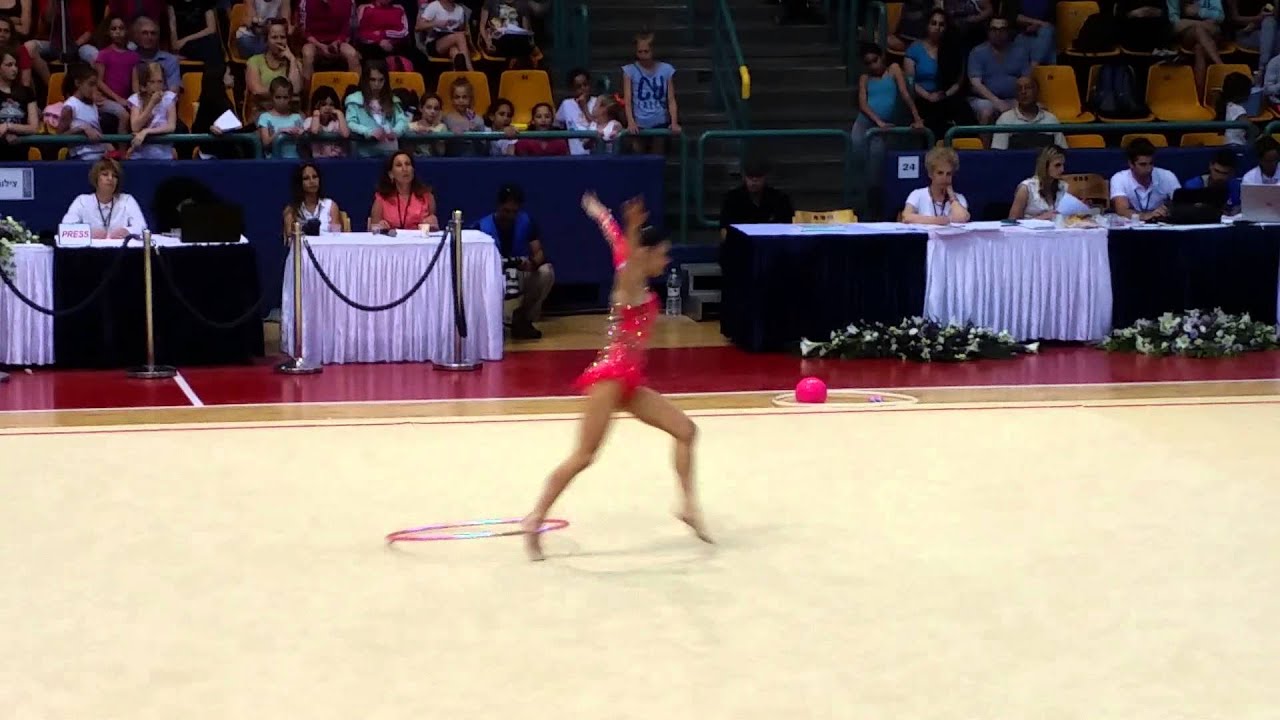 Victoria Filanovsky hoop Israeli Championship 2015