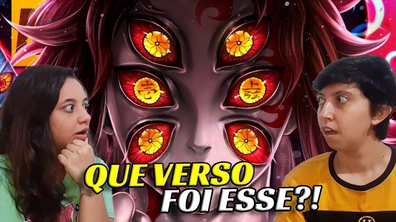 VOCÊ VIU ISSO? Reação ao Rap do Kokushibo (MHRAP) – Surreal!