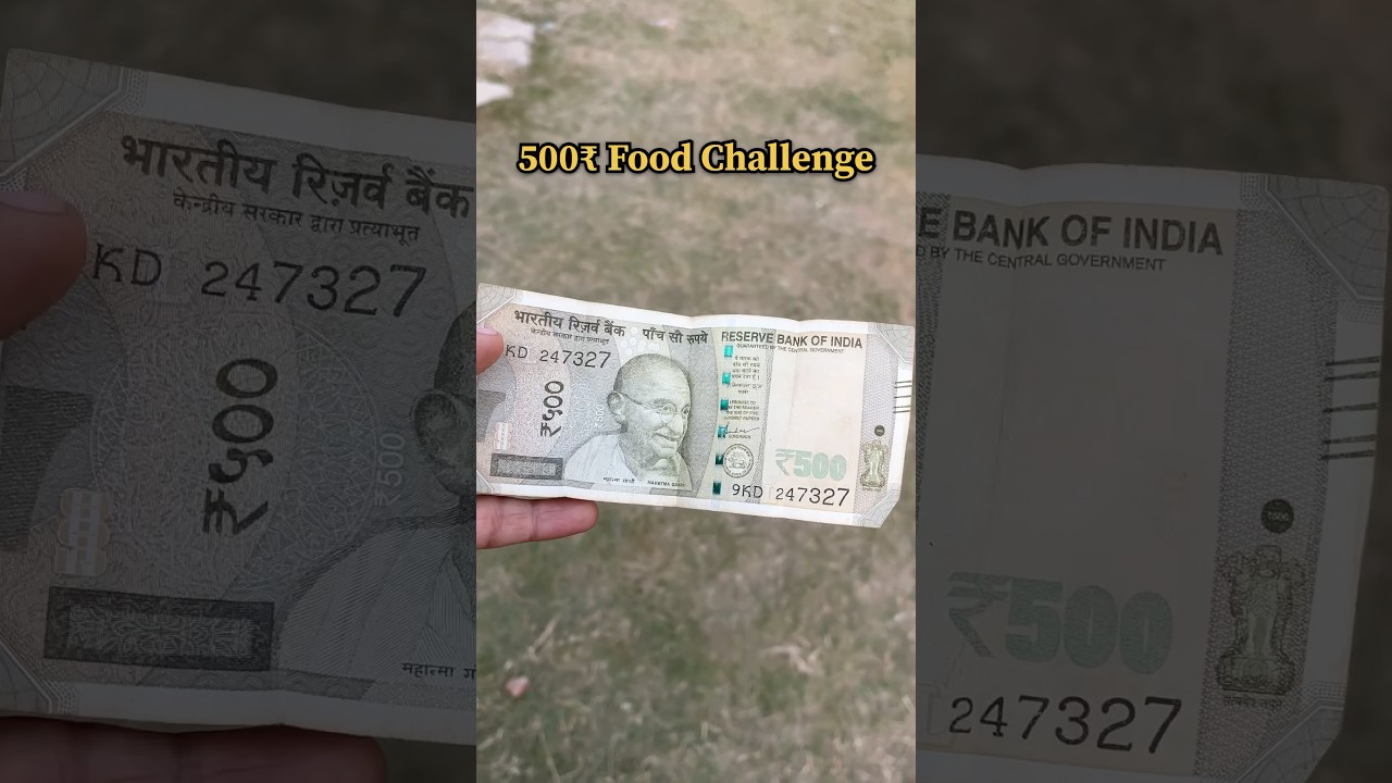 ₹500 Food challenge in Mela🎡 #viral #food #foodchallenge #streetfood