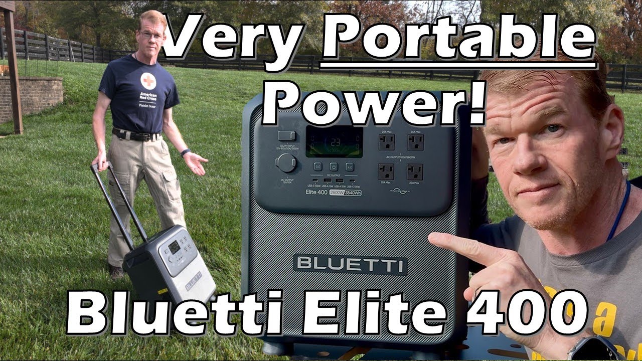 НОВЫЙ Bluetti Elite 400: 2600 Вт, 3840 Вт·ч и КОЛЕСА!