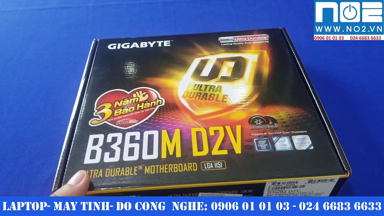 Gigabyte B360M D2V review