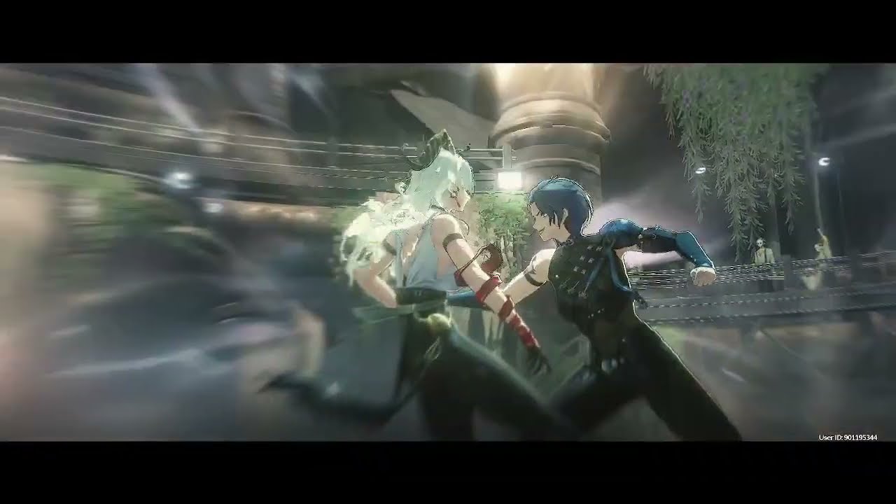 Wuthering Waves - Companion Story - Zani fighting scene...