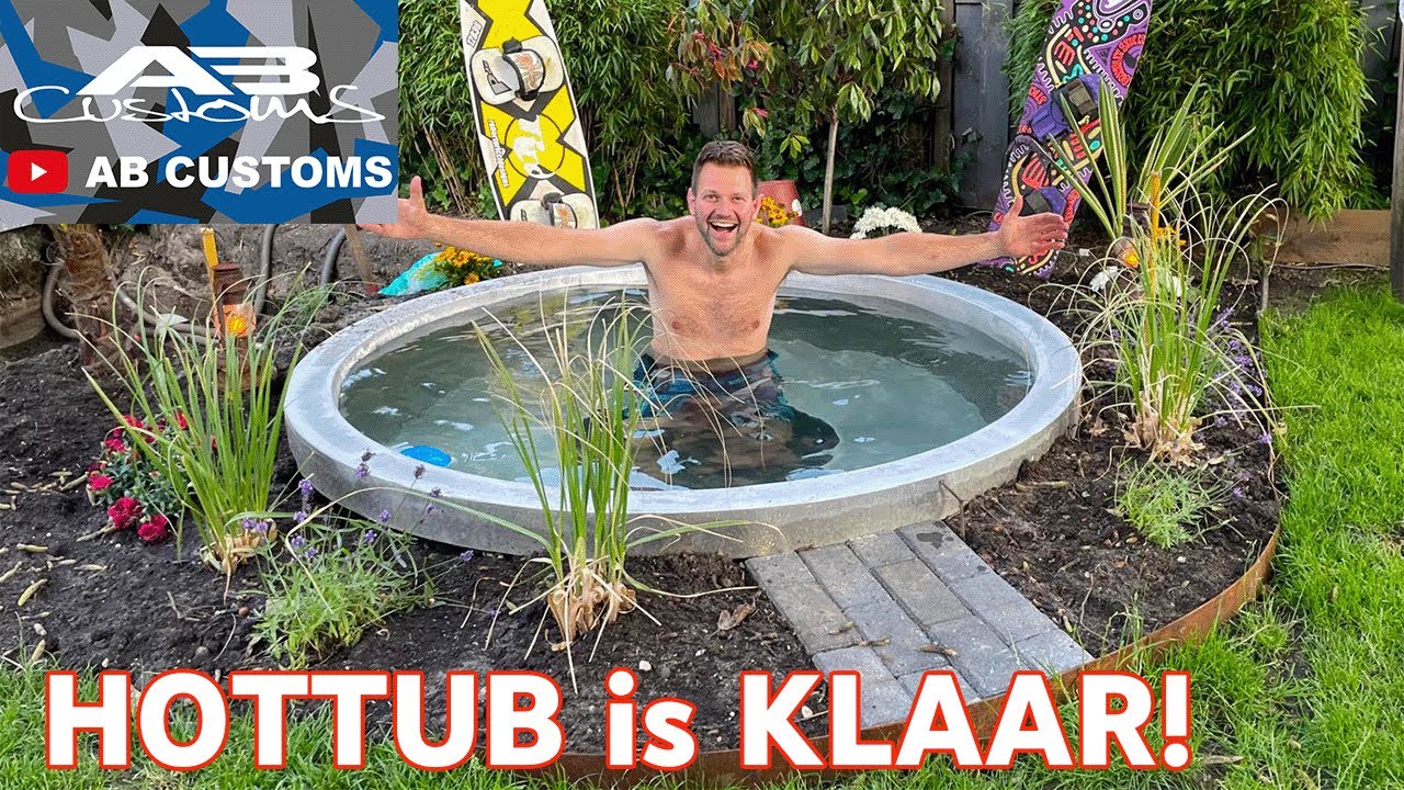 🔥🛁 De Hottub Staat! 🌴 Ingegraven en Klaar voor de Eerste Duik 💦🎉