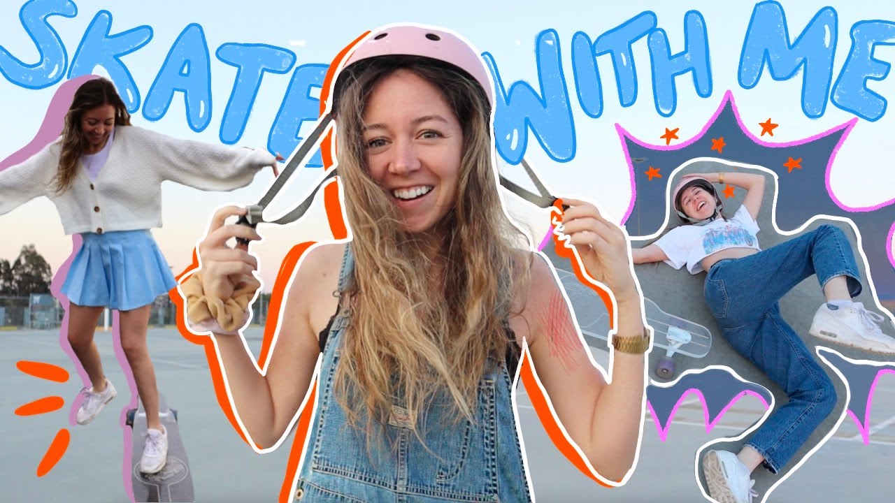 learning how to longboard in 30 days 🛹🤙🏄‍♀️ ☆ from couch potato to tony hawk pro skater ☆