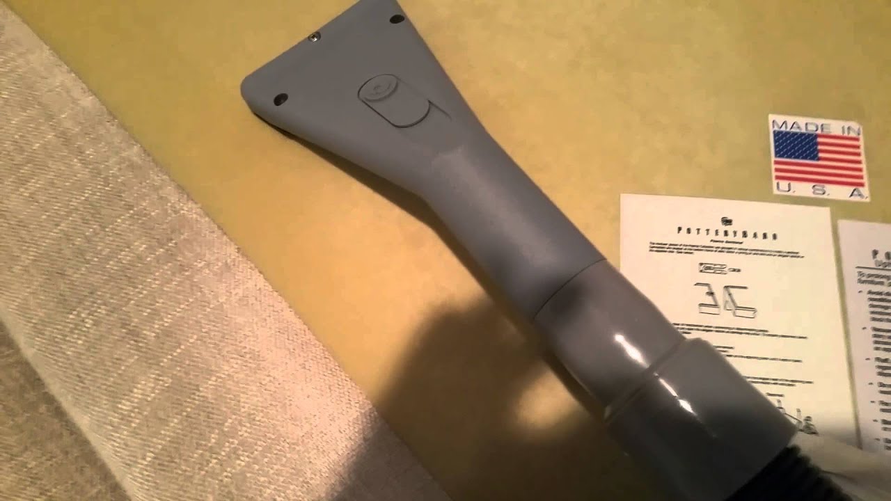 Rotovac Sheardry Upholstery Tool on Linen, Saiger's Steam Clean, Grand Rapids, MN