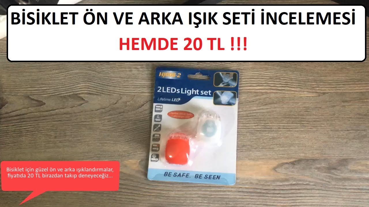 Bisiklet Işığı Seçimi, Bisiklet ön ve arka led ışık tavsiyesi, Aydınlatma ve Montajı #bisiklet