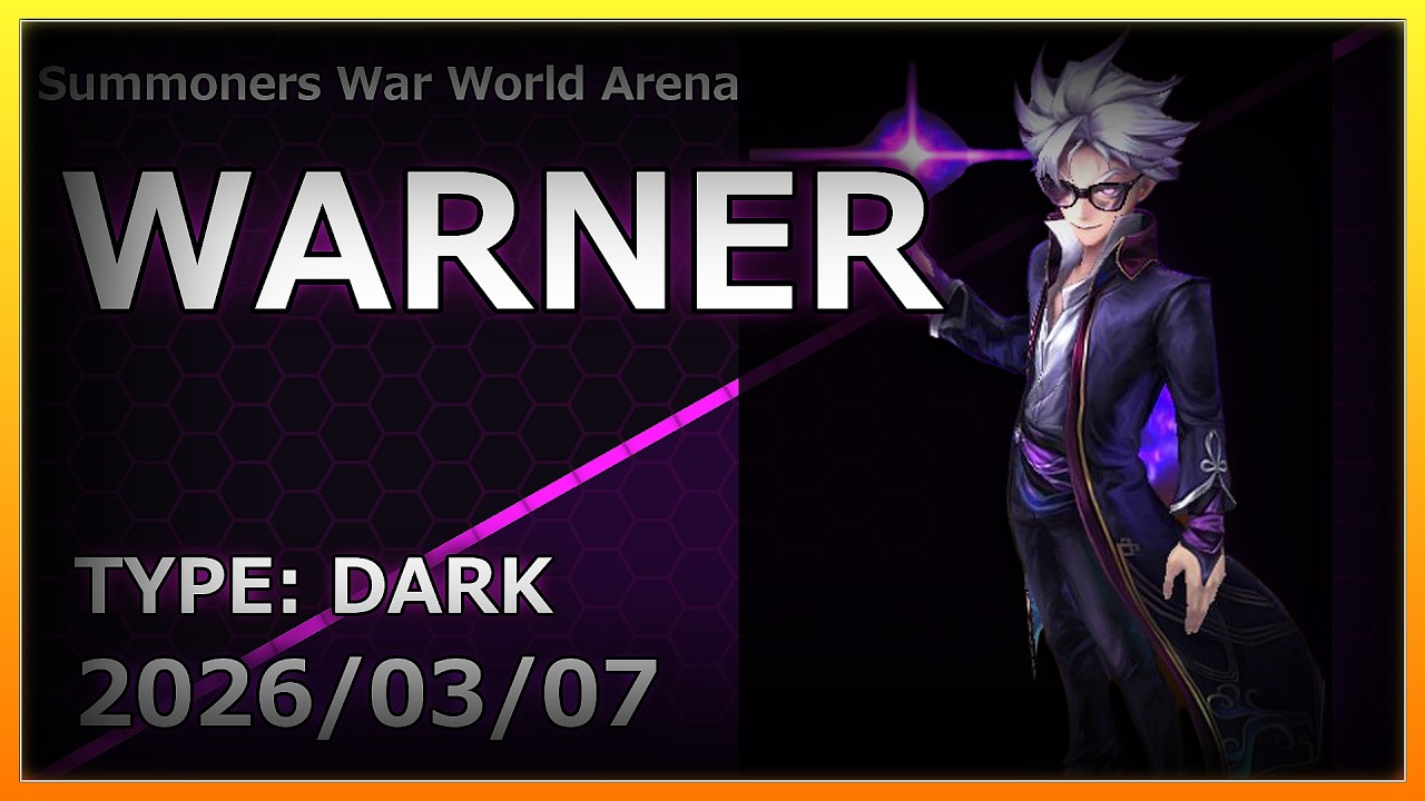 Dark | Warner | ワーナー | in RTA - Summoners War