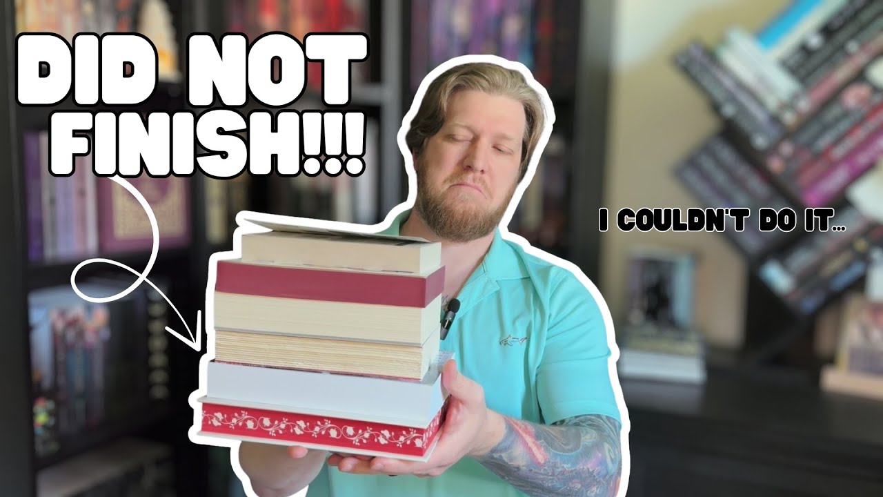 Unpopular opinions - Books I Had to DNF 👀 2025