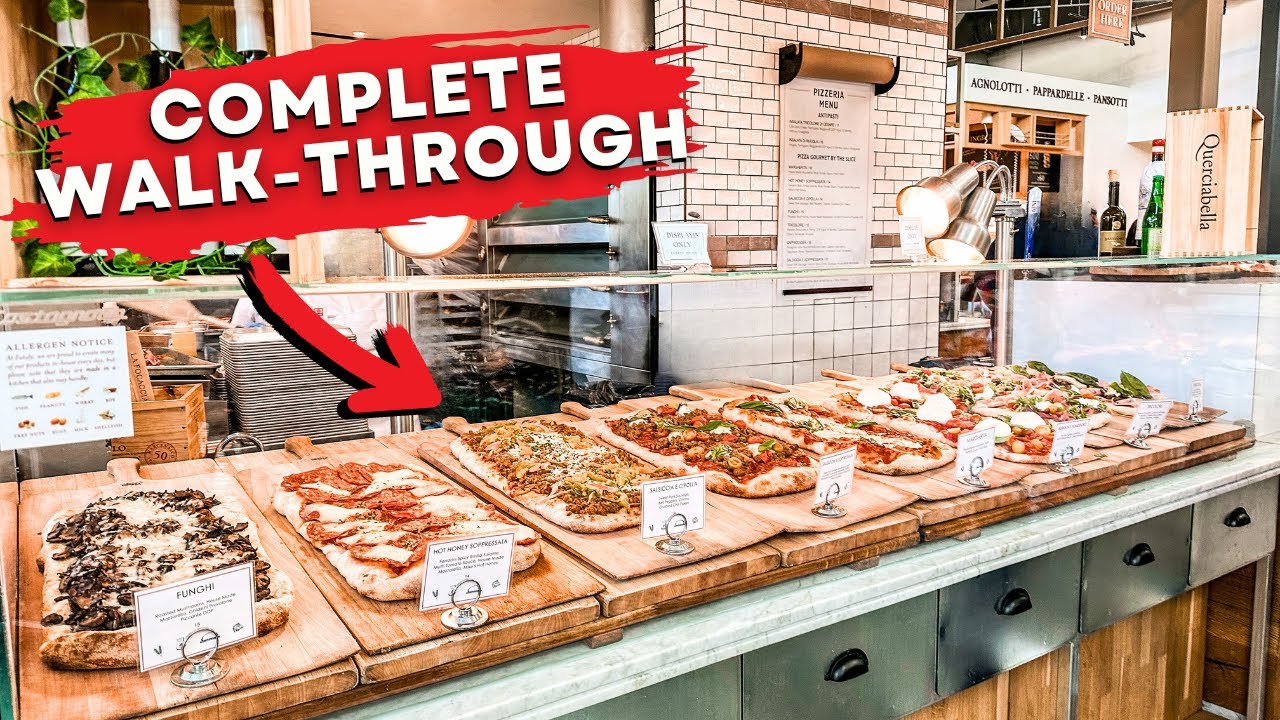 НОВАЯ пешеходная экскурсия Eataly в парке MGM Las Vegas