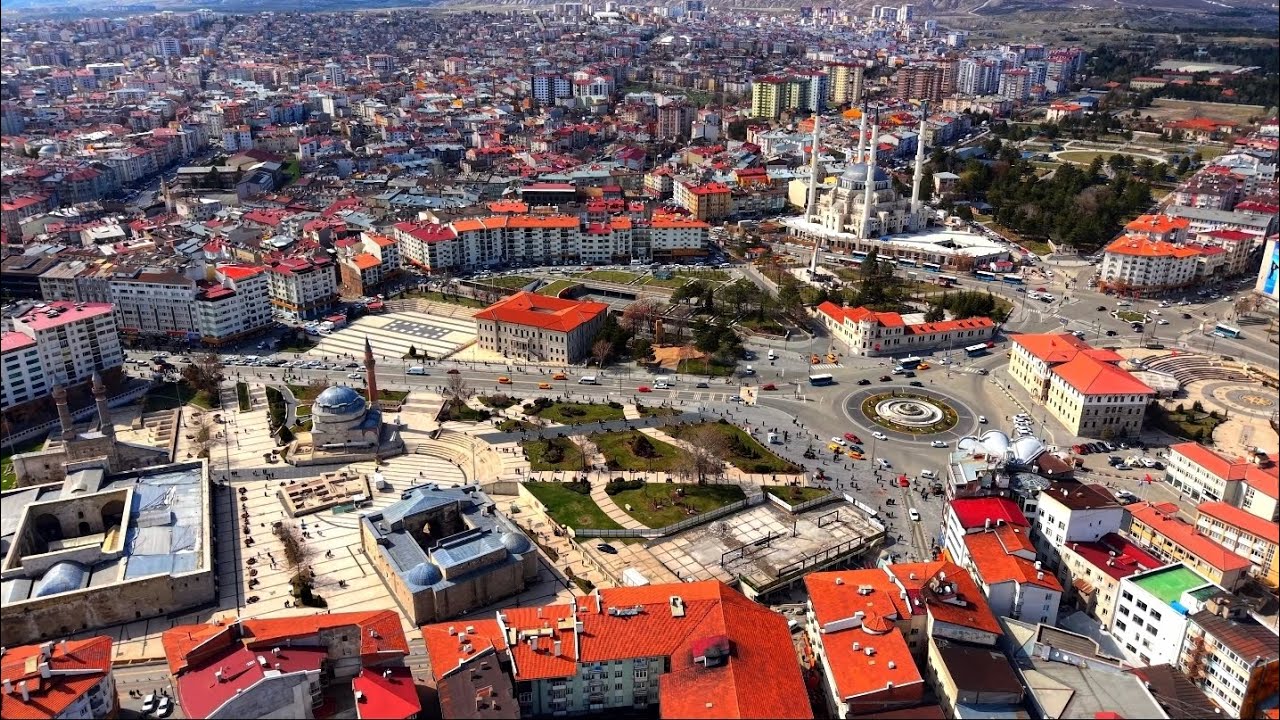 Sivas Şehir Merkezi drone çekimi