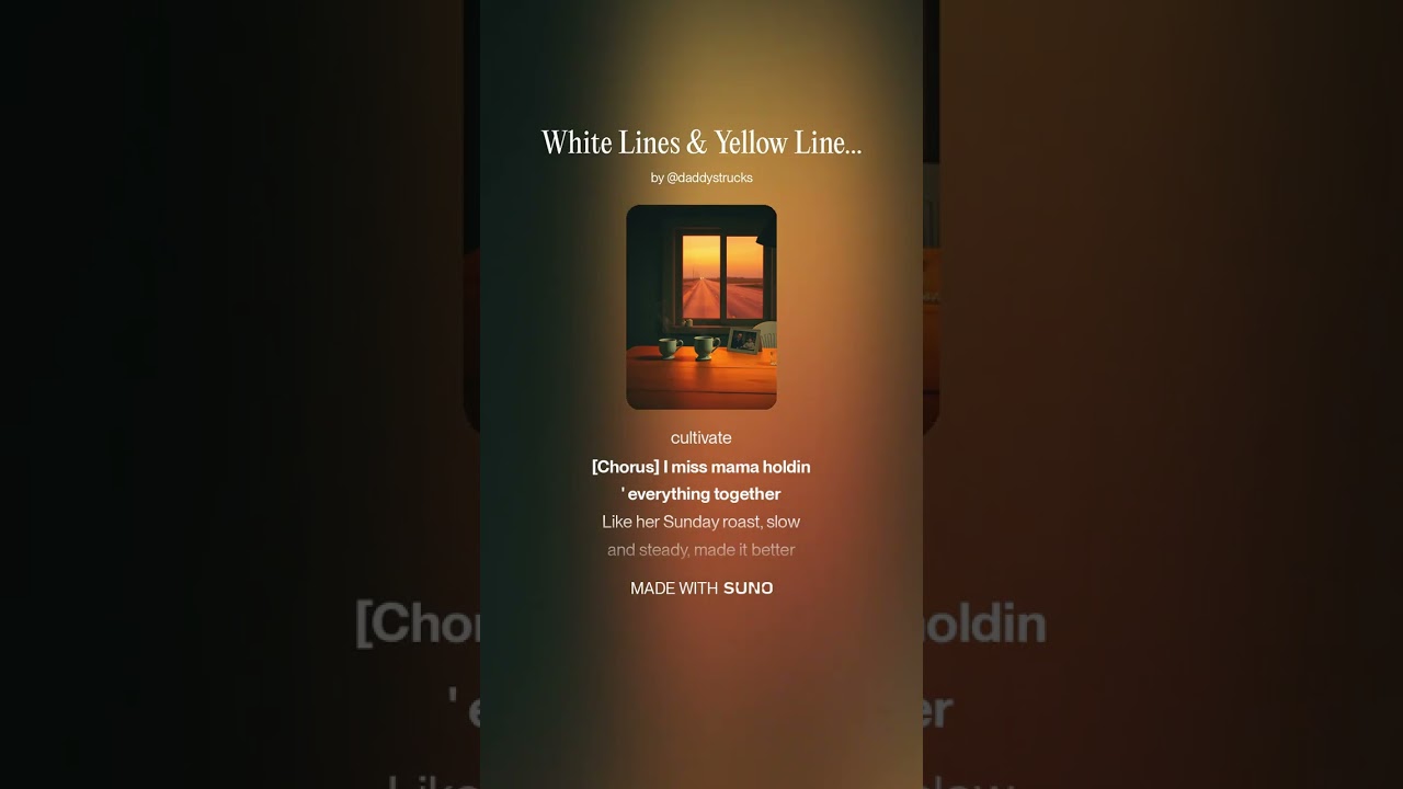 White Lines & Yellow Lines