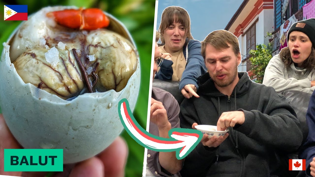 Canadian First Time Trying BALUT