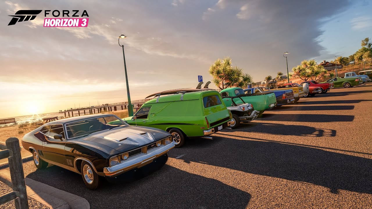 FORZA HORIZON 3 - PEGANDO TODOS OS CARROS DO CELEIRO