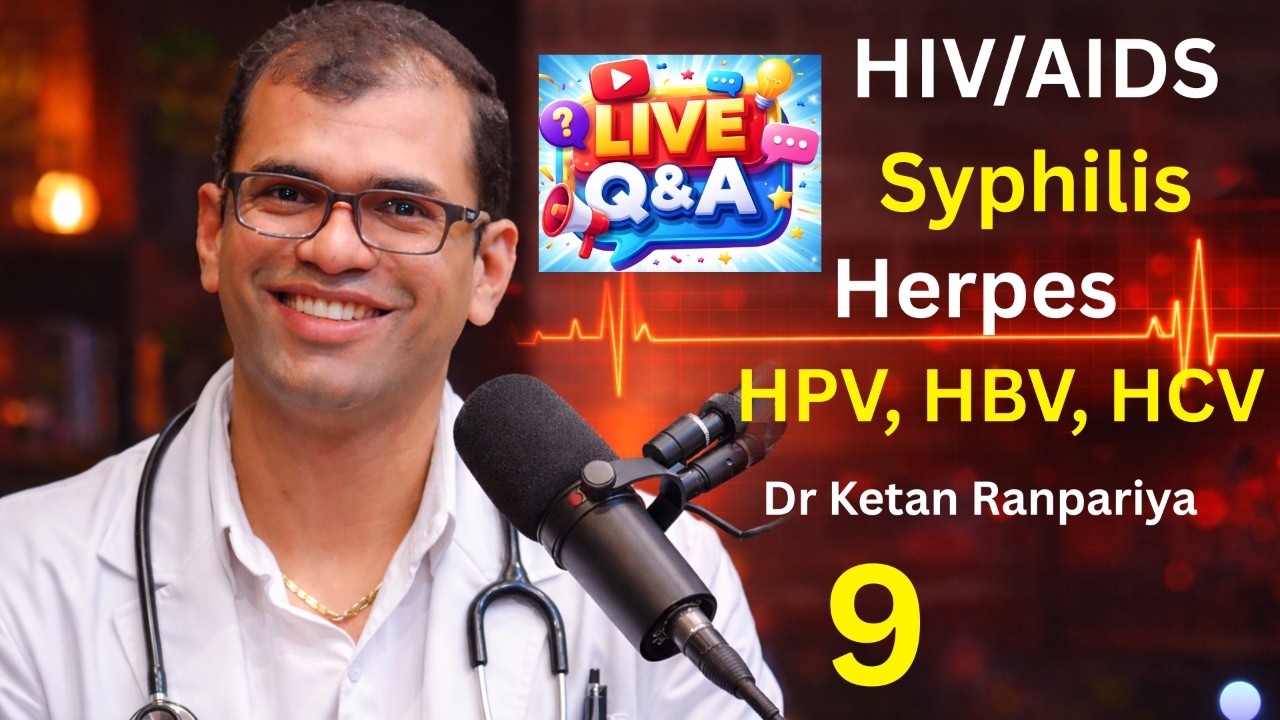 LIVE Q&A HIV, Syphilis, Herpes, HPV, Hepatitis B, C, STD, STI – Symptoms, Testing & Treatment Ep 9