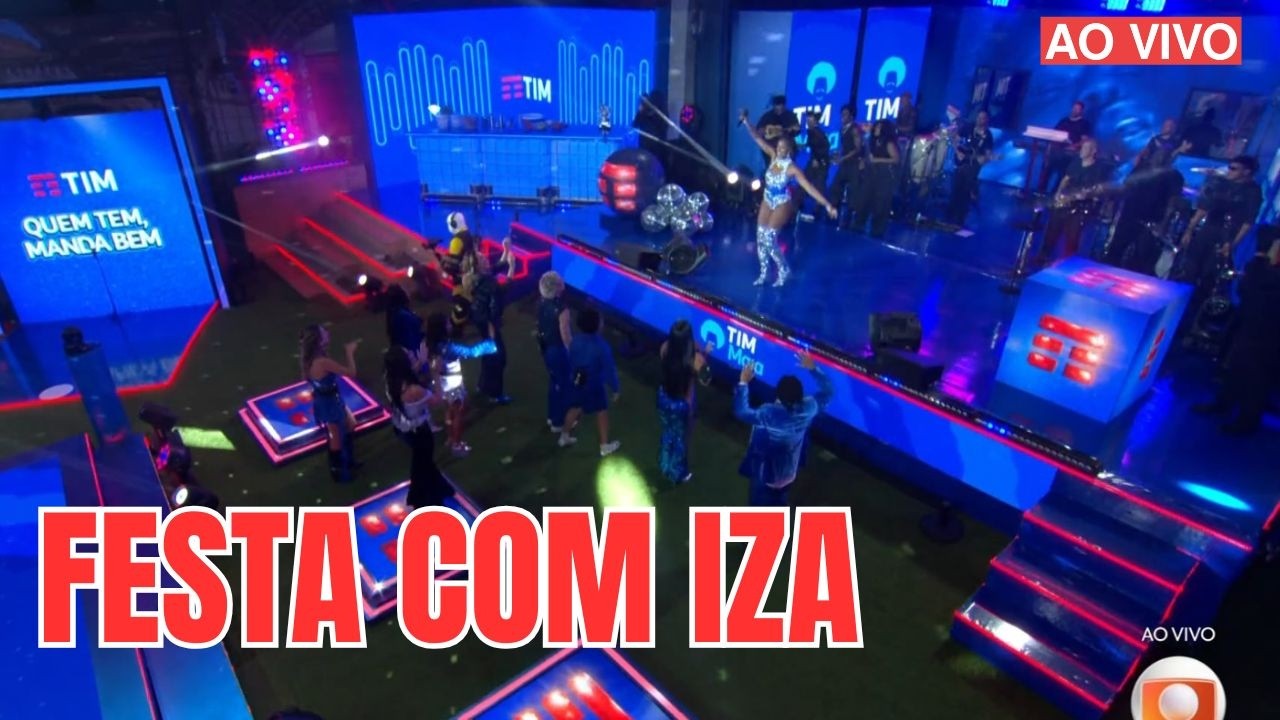 🔴​ BBB 26 -  FESTA AO VIVO COM A CANTORA IZA NO BBB 2026 + VEJA QUEM VAI SAIR NO PARED&Atilde;O