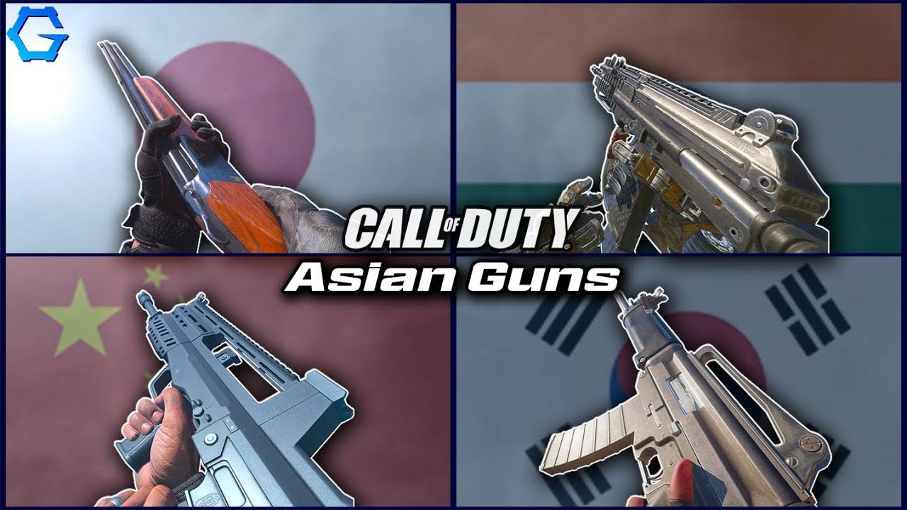 Call of Duty's Asian Guns!