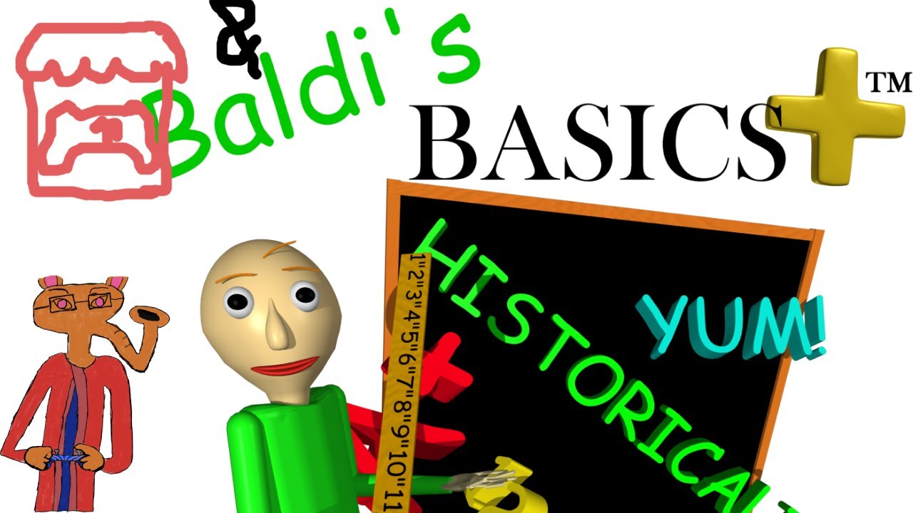 Baldi's Basics Plus and Other Itchio Horror games