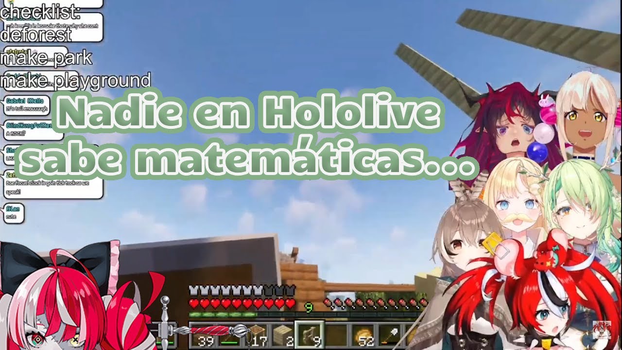 Nadie en Hololive sabe Matemáticas, Excepto... | HoloEN | Sub Español