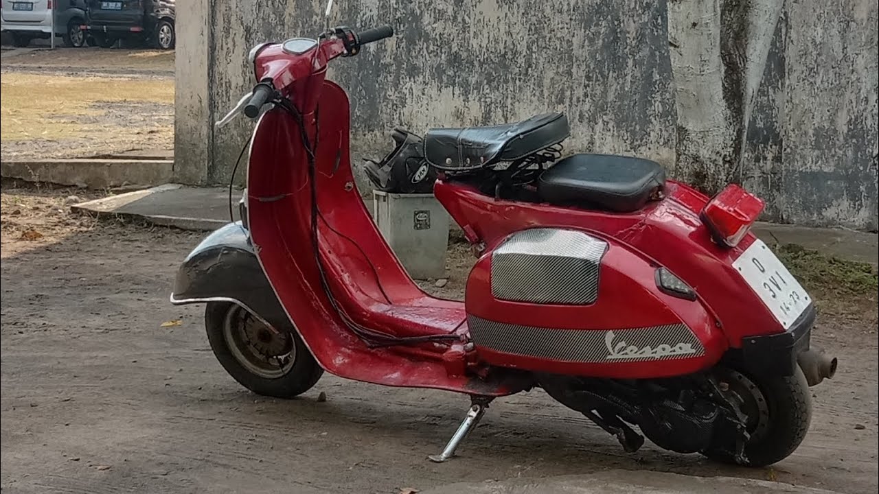 DIJUAL Vespa PX bermesin mio