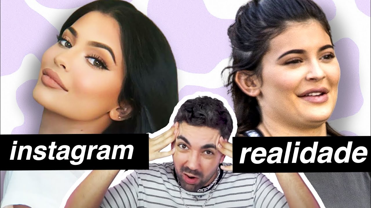 A DIFEREN&Ccedil;A BIZARRA ENTRE FAMOSOS NO INSTAGRAM vs. REALIDADE