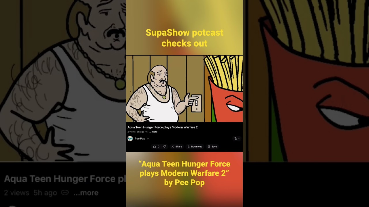 SupaShow potcast watches @peepop #cartoon