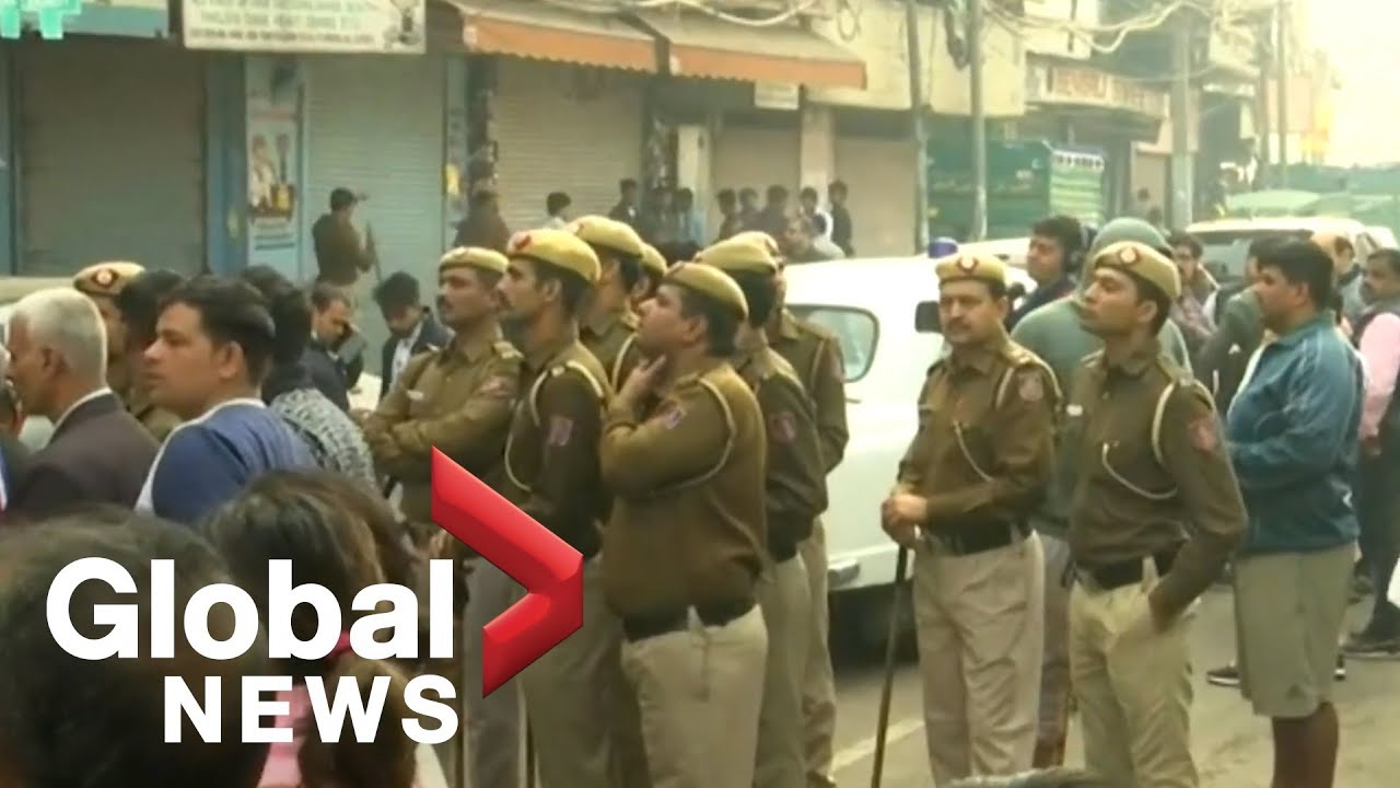 Devastating fire at garment factory in New Delhi kills 43