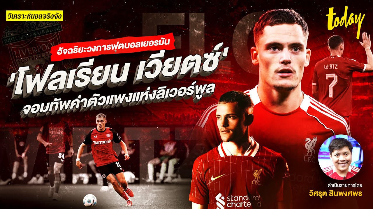 'โฟลเรียน เวียตซ์' จากอัจฉริยะฟุตบอลเยอรมัน สู่จอมทัพค่าตัวแพงแห่งลิเวอร์พูล | วิเคราะห์บอลจริงจัง