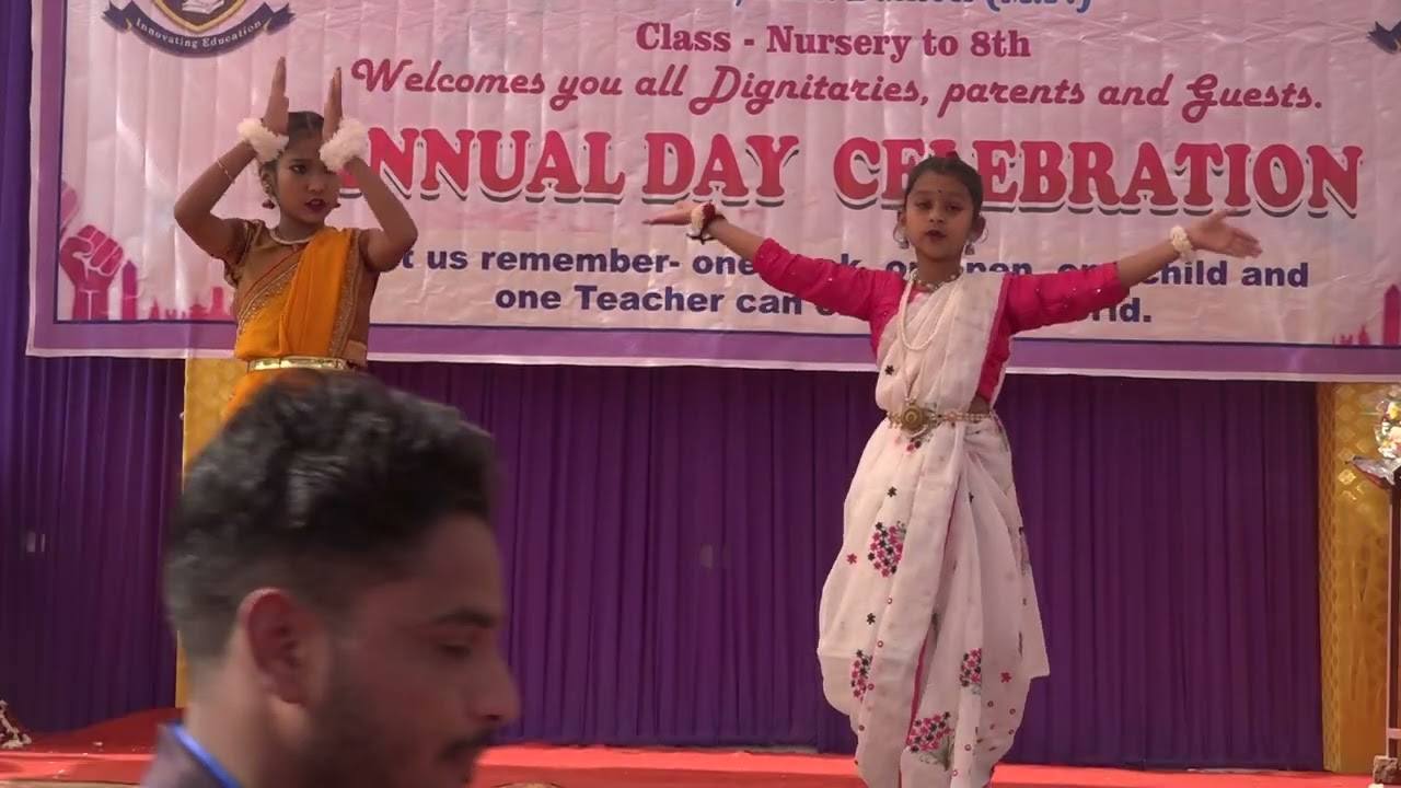 Third  and Fifth class Students Dance Performance on Annual Function//Sarashwati Vandana
