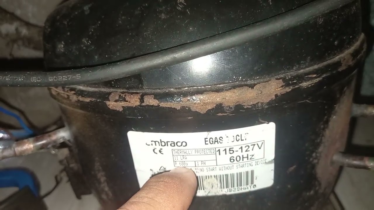 Freezer h300 desligando pelo protetor termico parte 03
