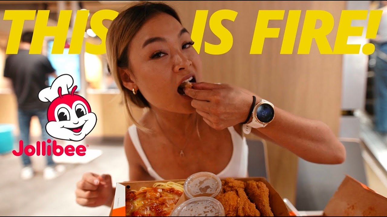 Trying JOLLIBEE for the FIRST TIME in Singapore 🇸🇬 Unmatched Fried Chicken