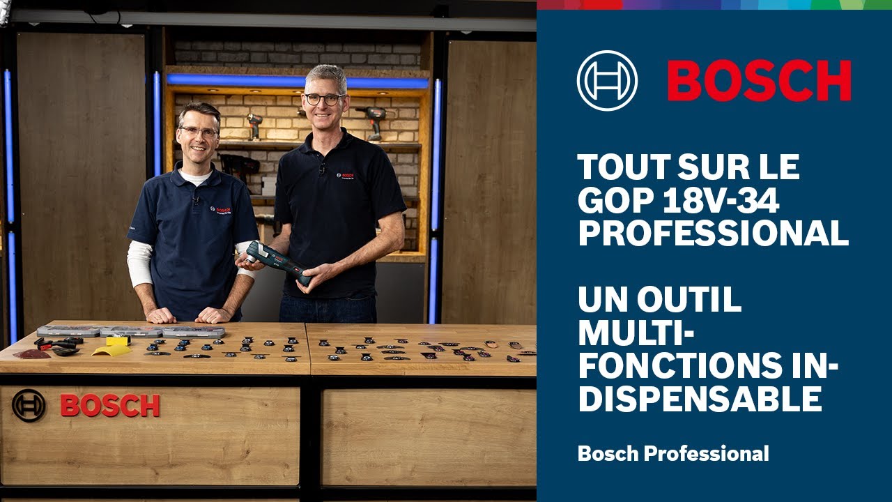 Tout sur l'outil multifonctions GOP 18V-34 Professional