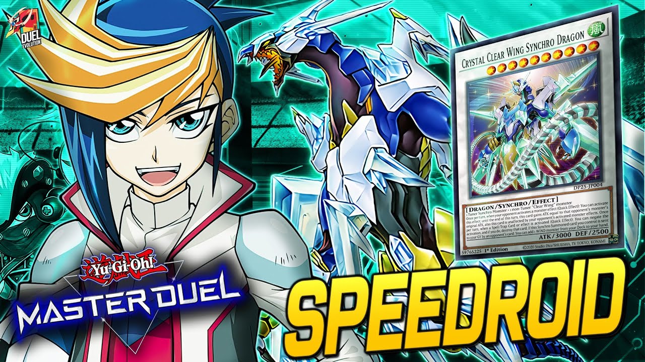 Speedroid Deck  | Replays 🎮  +  Deck profile ✔️ | YGO Master Duel
